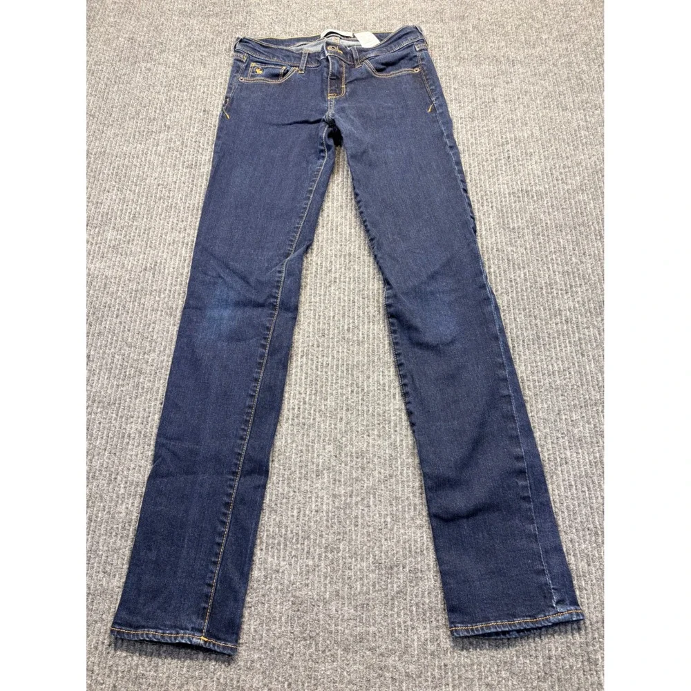 Abercrombie Kids Tan Cable Knit Sweater and Dark Wash Jeans Set Size 15/16